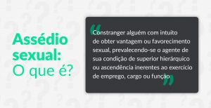 o que é assédio sexual?