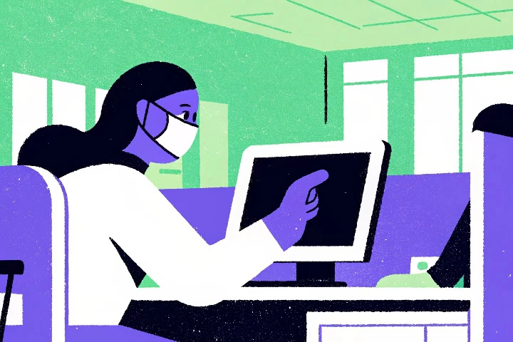 Ilustração para simbolizar o Compliance trabalhista durante a pandemia.