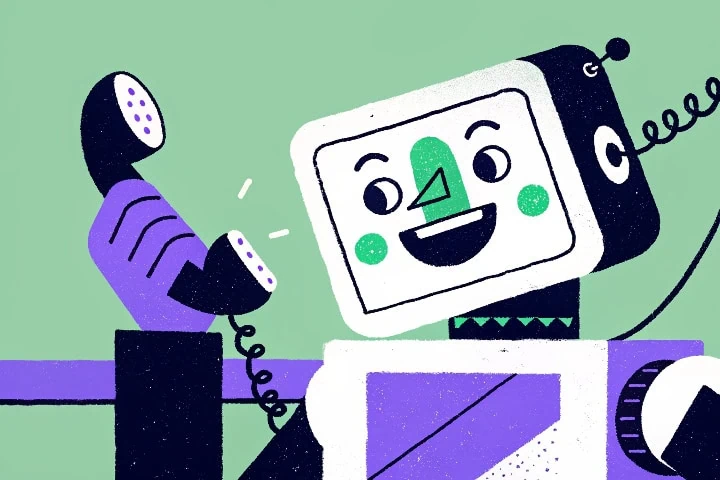 Ilustração para simbolizar a Inteligência Artificial para o canal de denúncias e o chatbot de compliance.