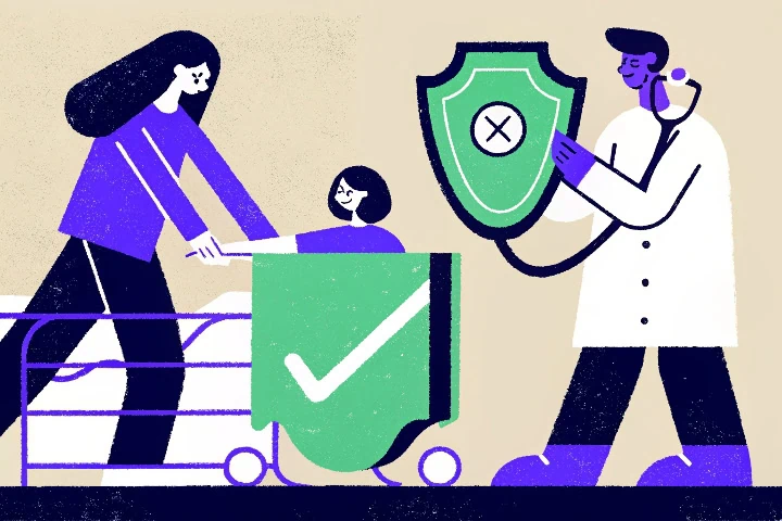 Ilustração para representar a atuação do compliance no segmento de saúde.