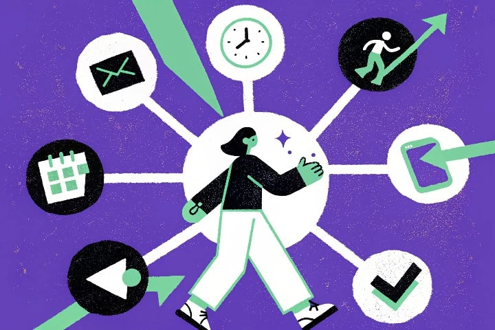 Ilustração para simbolizar Microlearning e treinamentos de Compliance.