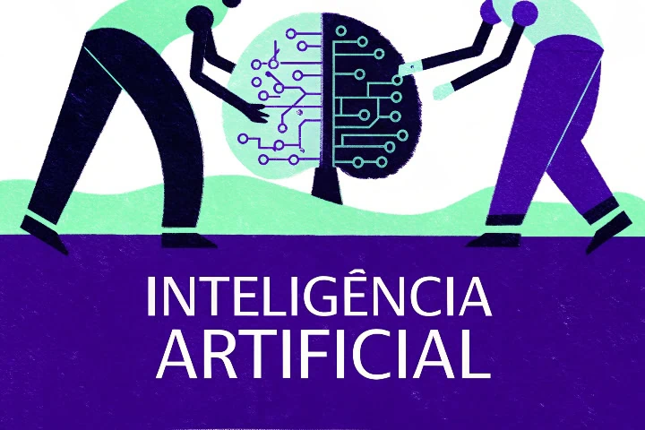Ilustração para simbolizar Inteligência Artificial para Compliance.