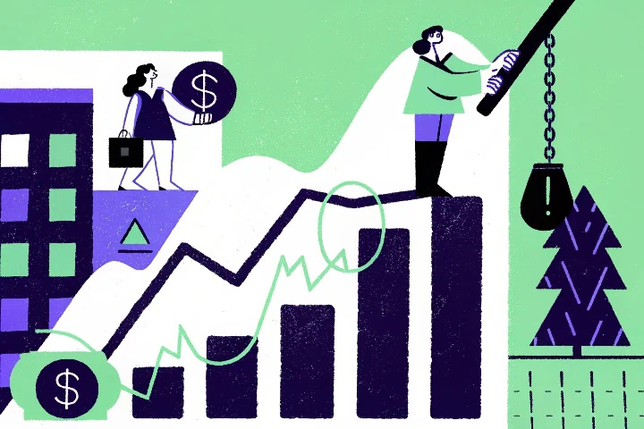 Ilustração simboliza possíveis riscos corporativos.