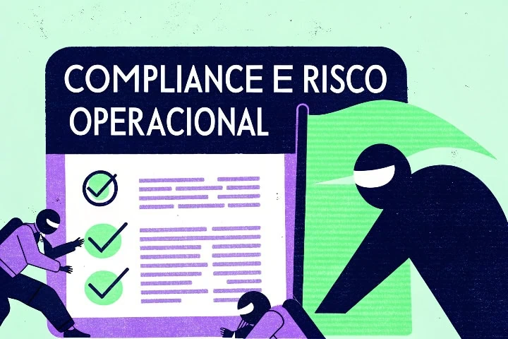 Imagem para simbolizar Compliance e risco operacional.