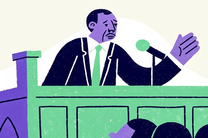 Ilustração para representar PEP (Pessoas Expostas Politicamente).