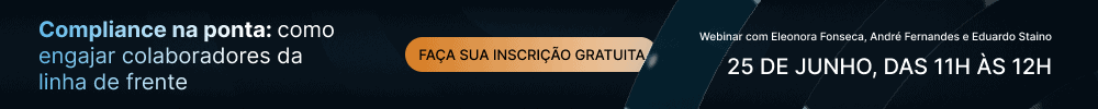 Imagem de divulgação do Compliance Talks sobre como engajar colaboradores da linha de frente.