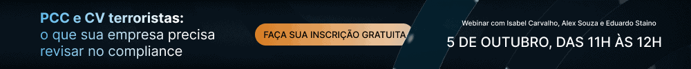 Imagem de divulgação do Compliance Talks sobre PCC e CV terroristas: o que sua empresa precisa revisar no compliance.