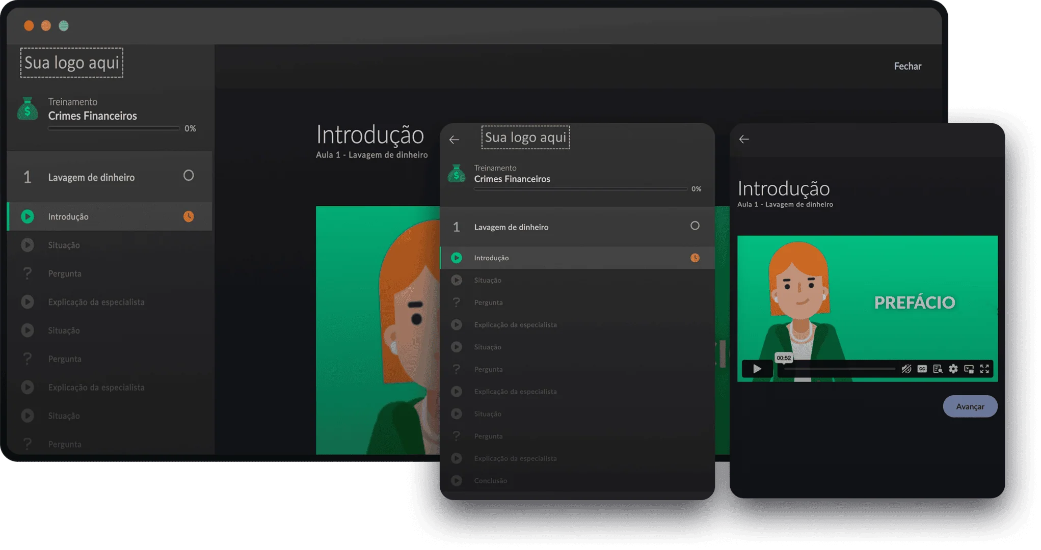 interface treinamentos