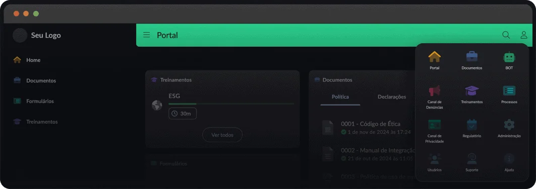 interface clickcompliance home