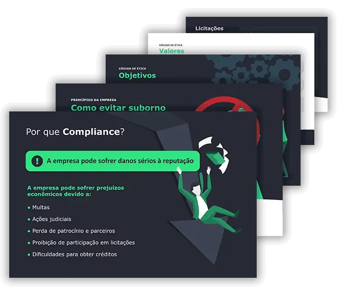 template de treinamentos compliance