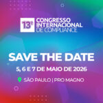 Imagem de divulgação do 13º Congresso Internacional de Compliance, promovido pela LEC.