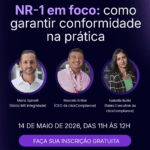 Imagem de divulgação da Live clickCompliance sobre NR-1.